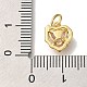 Стойки обшивки латунь микро проложить кубическую прелесть диоксида циркония KK-I720-08G-3