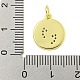Круглая стойка с покрытием из латуни KK-U021-01G-3