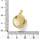 Латунь эмаль Locket подвески KK-F912-07G-4