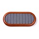Модный бархатный деревянный поднос для колец ODIS-P008-09A-2