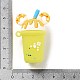 Большие подвески из непрозрачного пластика из ПВХ X-KY-D022-05B-3