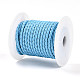 Плетеный шнур коровья кожа NWIR-N005-01N-3mm-2