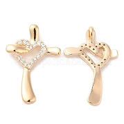 Подвески из латуни и циркония KK-G468-43G