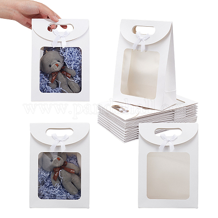 Прямоугольные подарочные пакеты из крафт-бумаги ABAG-WH0038-27A-02-1