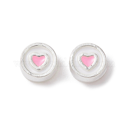 Бусины из серебряной эмали FIND-C031-02-1
