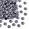 Preciosa® MAXIMA Crystal No Hotfix Flatback Stones, Czech Crystal, Dura Foiling, Round(438 11 615 Chaton Rose), 20030 Smoked Amethyst, SS16(3.8~4mm)