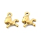 304 Stainless Steel Charms, Horse Charm, Real 14K Gold Plated, 13x11.5x3mm, Hole: 1.5mm