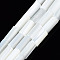 Natural Trochid Shell/Trochus Shell Beads Strands, Column, Bleach, Seashell Color, 7x3mm, Hole: 0.7mm, about 58pcs/strand, 15.75 inch(40cm)