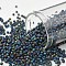 TOHO Round Seed Beads, Japanese Seed Beads, (86F) Opaque AB Frost AB Iris, 11/0, 2.2mm, Hole: 0.8mm, about 1110pcs/10g