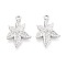 304 Stainless Steel Maple Leaf Pendants, Non-Tarnish, Stainless Steel Color, 22x15x2mm, Hole: 1.6mm