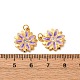 Подвески из нержавеющей стали 304 с эмалью STAS-U061-40G-01-3