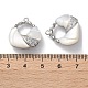 Латунные микро проложить кубического циркония подвески KK-C079-03P-3