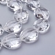 Стеклянные бусины GLAA-R196-20x16mm-01-3