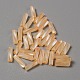 Непрозрачные цветные стеклянные бусины из стекляруса GLAA-WH0039-08I-1