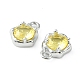 Латунные микро проложить кубического циркония подвески KK-L208-10P-04-3