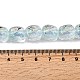 Нити из фольгированных бусин лэмпворк ручной работы FOIL-C002-01F-4