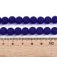Прозрачные стеклянные бусины GLAA-T032-T8mm-MD15-4