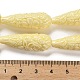 Нити резных бусин из синтетического коралла CORA-C003-09A-01-4