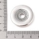 Сплавочные овальные бусины тибетского стиля  FIND-C060-036AS-3