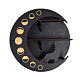 Плавающая полка в форме луны DIY-G093-02C-1