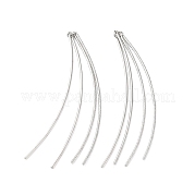 Латунные изогнутые стержни с кисточками большие подвески KK-O144-31P