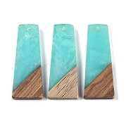 Подвески из смолы и дерева WOOD-F015-04E