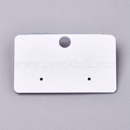 Пластиковые карты дисплея ювелирных изделий DIY-K032-05-1