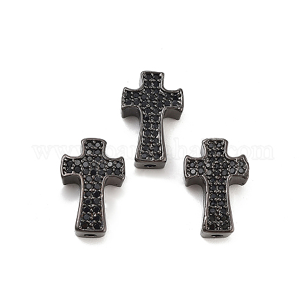 Латунные микропаве из прозрачного кубического циркония KK-T030-LA840-4X3-1