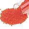 TOHO Round Seed Beads, Japanese Seed Beads, (165) Transparent AB Light Siam Ruby, 11/0, 2.2mm, Hole: 0.8mm, about 5555pcs/50g