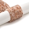 Natural Sunstone Beads Strands, Faceted, Round, 4~4.5mm, Hole: 0.8~0.7mm, about 94pcs/strand, 15.55''(39.5cm)