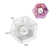 DIY Silicone Clock Display Decoration Molds, Resin Casting Molds, for UV Resin, Epoxy Resin Craft Making, Hexagon, 180x202x46mm, Inner Diameter: 57mm