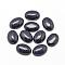 Synthetic Blue Goldstone Cabochons, Dyed, Oval, 14x10x6mm