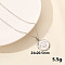 Stainless Steel Sun Pendant Punk Hip-hop Necklaces Jewelry Accessories, Stainless Steel Color, 15.75 inch(40cm)
