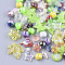 Acrylic Beads & Pendants, Mixed Shapes, Mixed Color, 4~29x4~20.5x4~9mm, Hole: 0.8~4mm