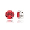 Preciosa® MAXIMA Crystal in Sew-On Cup, Czech Crystal, 719 37 081 Chaton(Round), Silver, 90070 Light Siam, SS39(8.15~8.4mm)