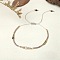 Bohemian Style Handmade Braided Friendship Bracelet for Women, Mixed Color, 0.1cm