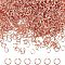 UNICRAFTALE about 1000pcs Rose Gold Open Jump Rings 304 Stainless Steel O Shape Rings Jewelry Findings for DIY Bracelets Necklaces Jewelry Craft Making