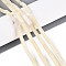 Natural White African Opal Beads Strands, Column, 5~13x4mm, Hole: 1mm, about 29~30pcs/strand, 14.96~15.16''(38~38.5cm)