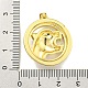 Латунные микро проложить кубического циркония подвески KK-K354-08G-G-3