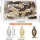 120 шт. подвески из двухцветного сплава PALLOY-CA0002-34-2