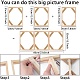 Рамка из сосновой древесины DIY-WH0158-34F-3