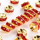 Латунь марки А горный хрусталь Spacer бисер RSB035NF-08G-1