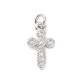 Латунные микро проложить кубического циркония подвески KK-C012-41P-1