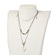Бусины из ракушек каури подвески ожерелья наборы NJEW-JN02299-02-3