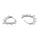Фурнитура для сережек-колец из нержавеющей стали 304 STAS-N092-192-3