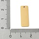 Подвески-бирки из штампованной нержавеющей стали 304 STAS-D365-04G-3