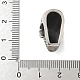 Европейские бусины из нержавеющей стали 304 STAS-S183-03AS-3