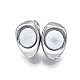 Латунные магнитные застежки с петлями KK-N233-085P-NF-2