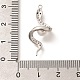 Латунные микро проложить кубического циркония подвески KK-C085-06P-3