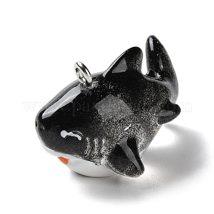 Подвески из непрозрачной смолы на тему морских животных X-RESI-D071-04D-1